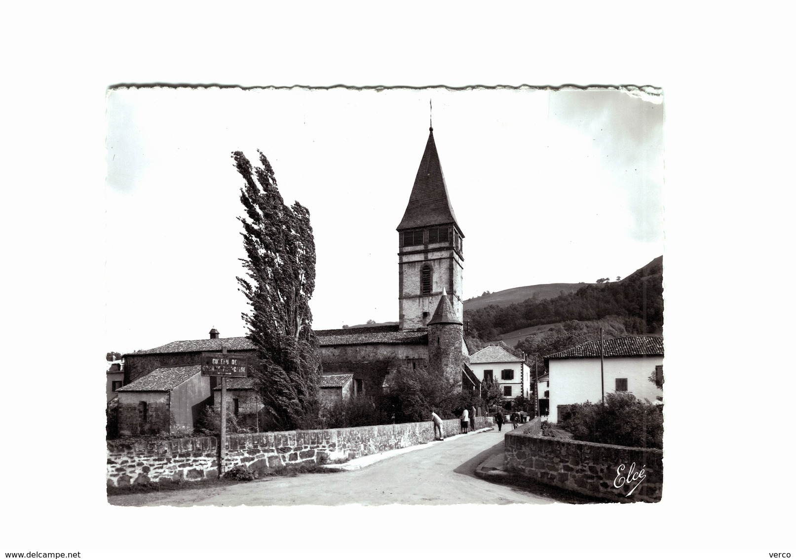 Carte Postale ancienne de SAINT ETIENNE de BAIGORRY