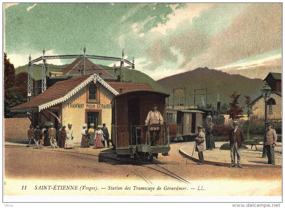 Carte Postale Ancienne de SAINT- ETIENNE les REMIREMONT