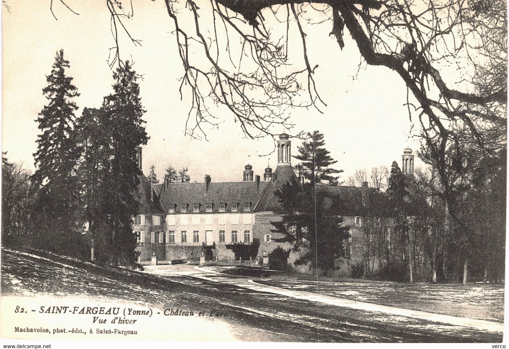 Carte Postale ANCIENNE  de  SAINT - FARGEAU