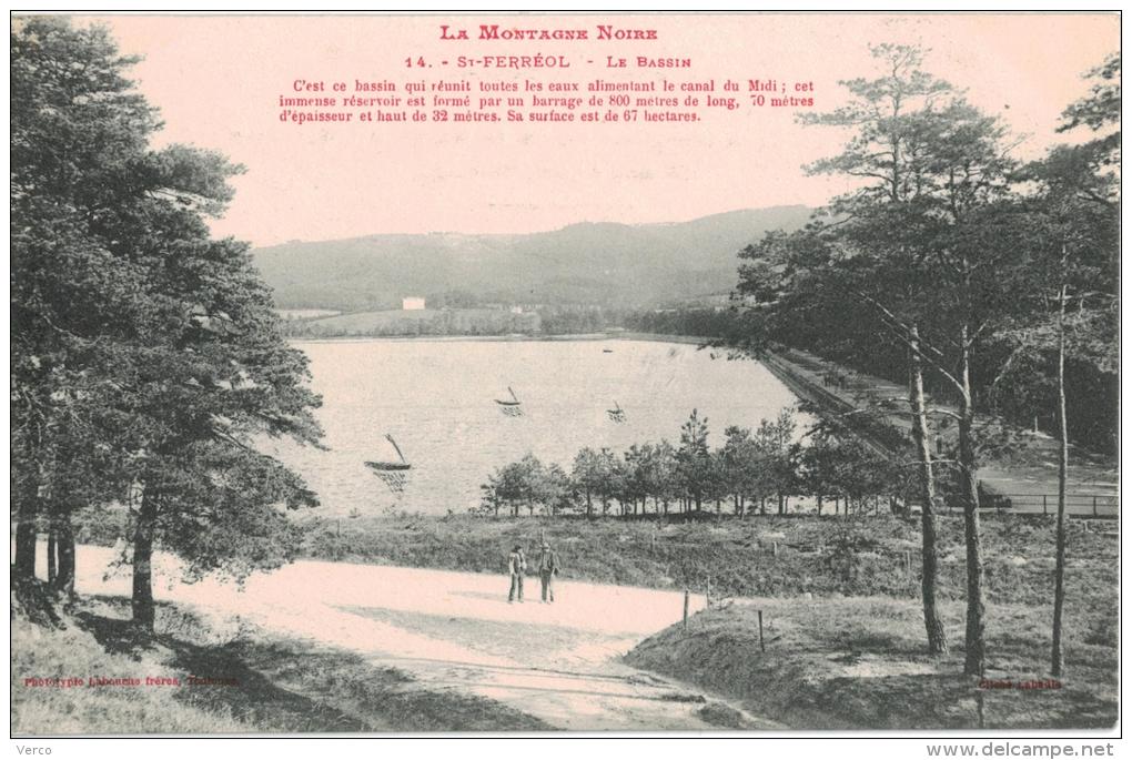 Carte Postale Ancienne de SAINT FERREOL