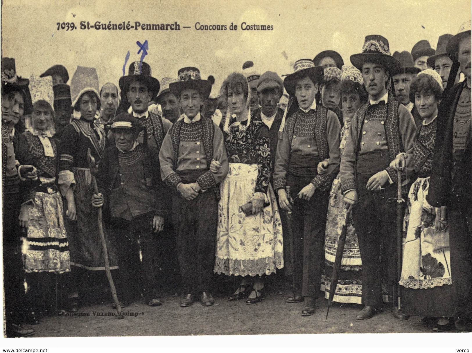 Carte postale ancienne de SAINT GUENOLE-PENMARCH