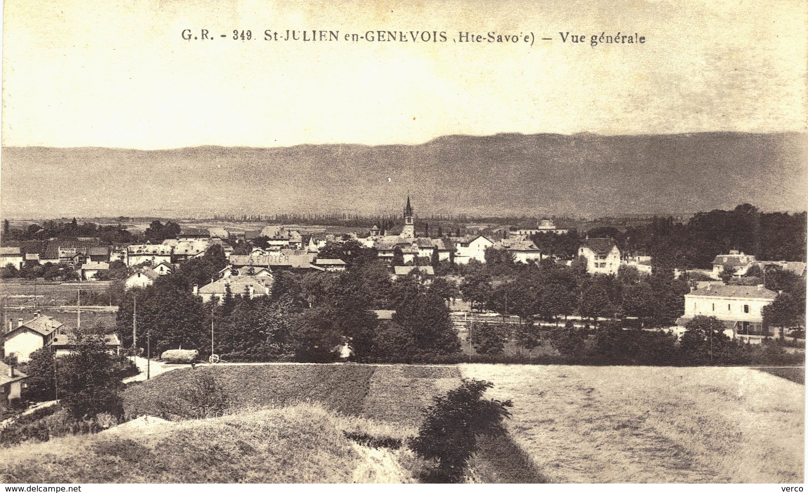 Carte  Postale  ancienne de SAINT JULIEN en GENEVOIS
