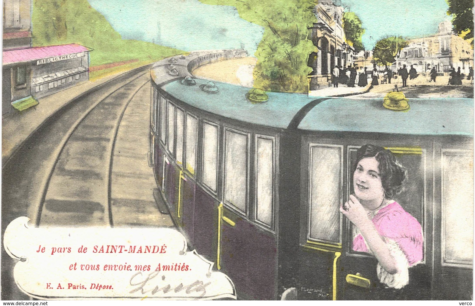 Carte Postale ANCIENNE de SAINT  MANDE -