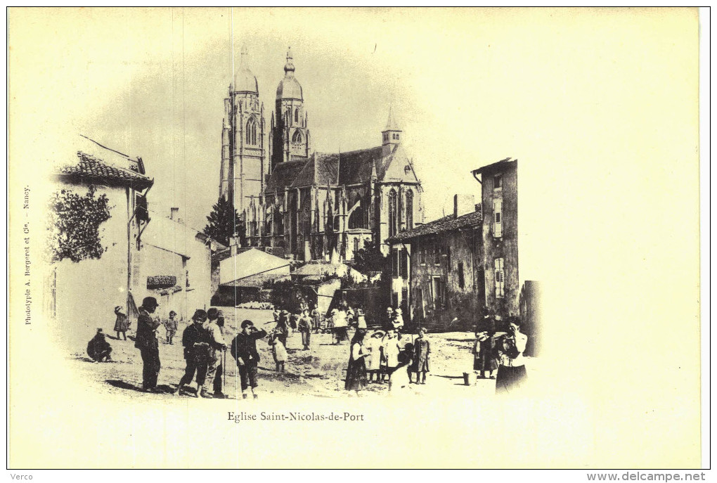 Carte Postale Ancienne de SAINT NICOLAS de PORT