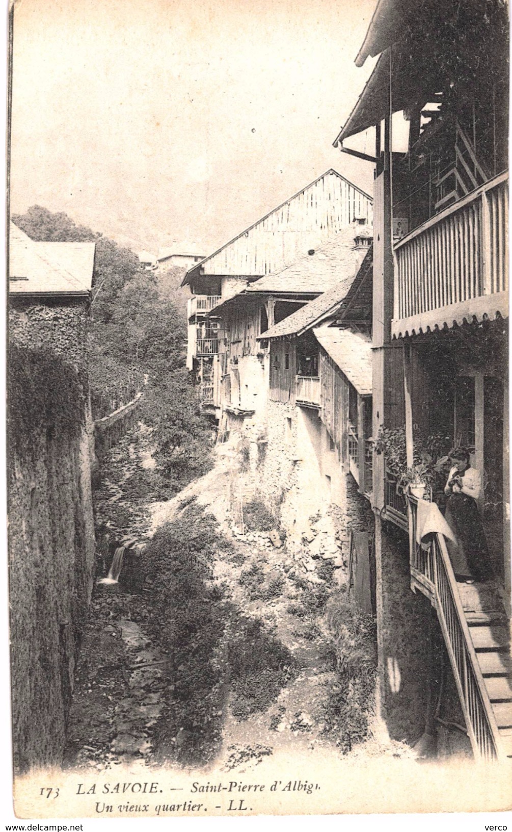 Carte postale ancienne de SAINT PIERRE D'ALBIGNY