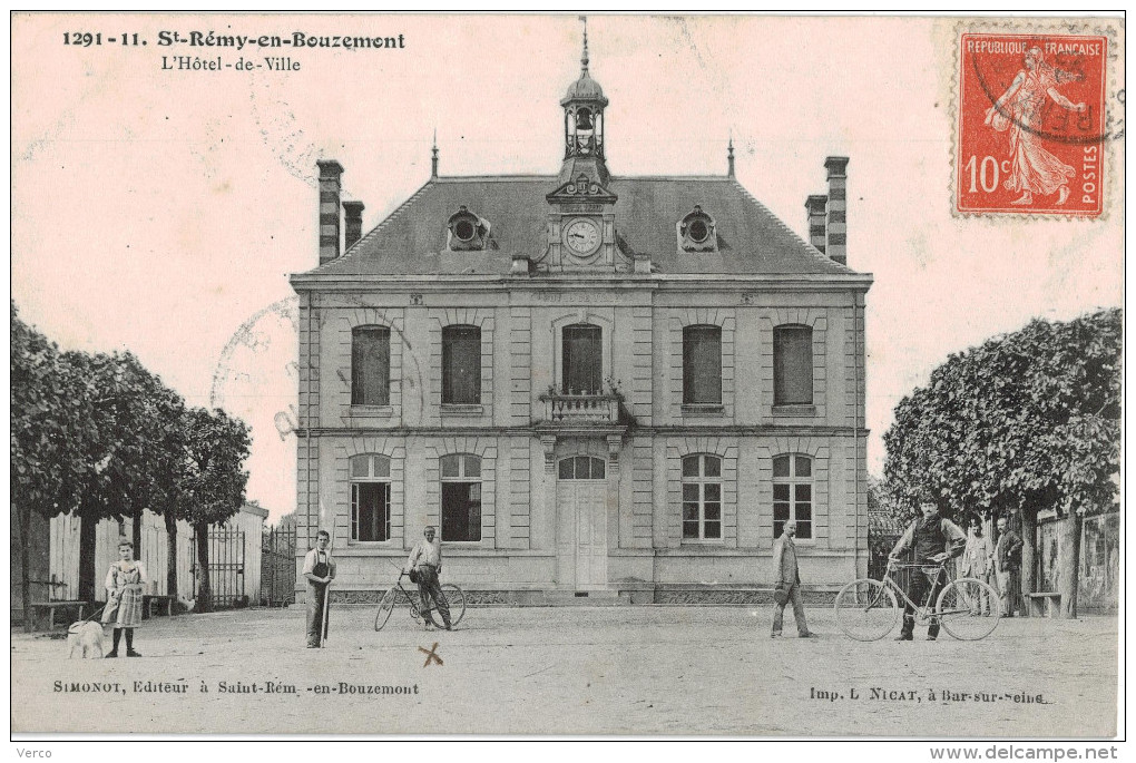 Carte Postale Ancienne de SAINT REMY EN BOUZEMONT