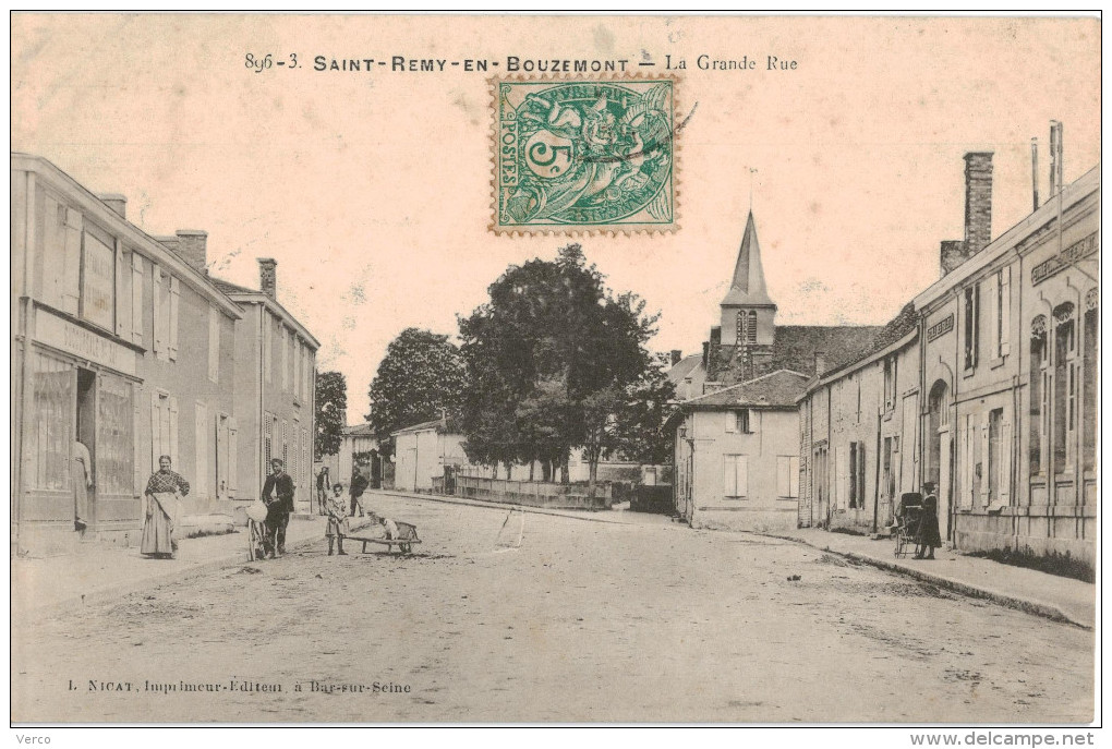 Carte Postale Ancienne de SAINT REMY EN BOUZEMONT