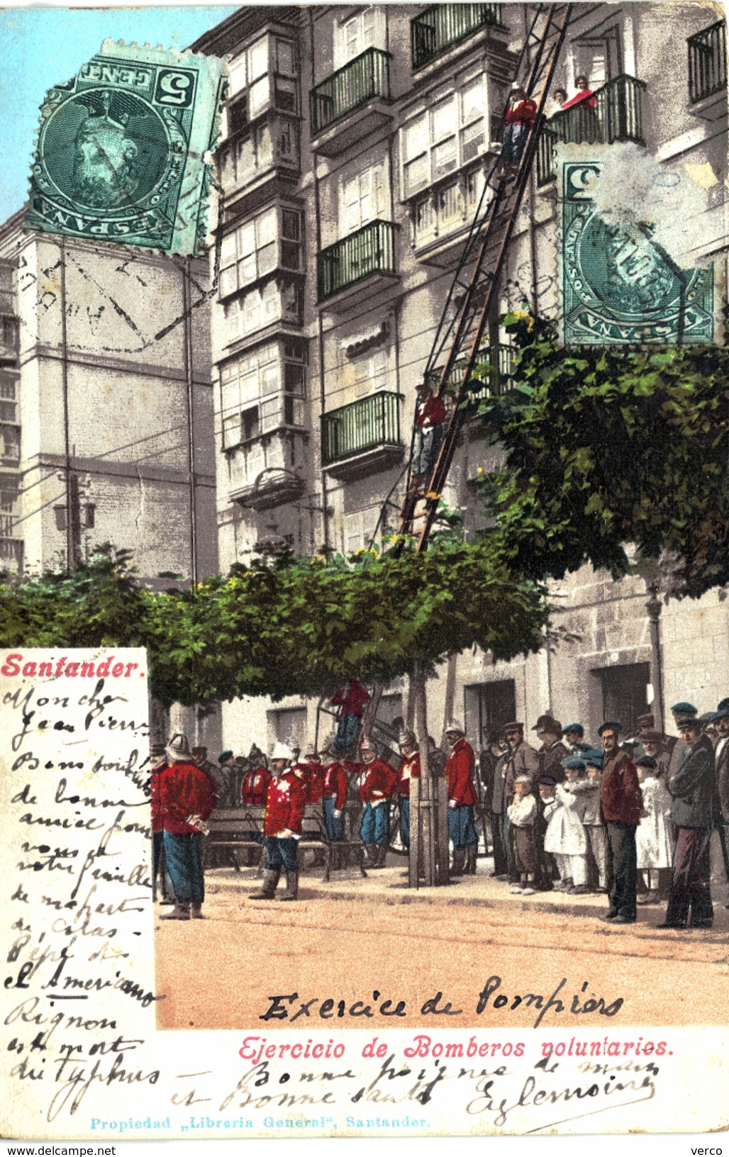 Carte postale ancienne de SANTANDER