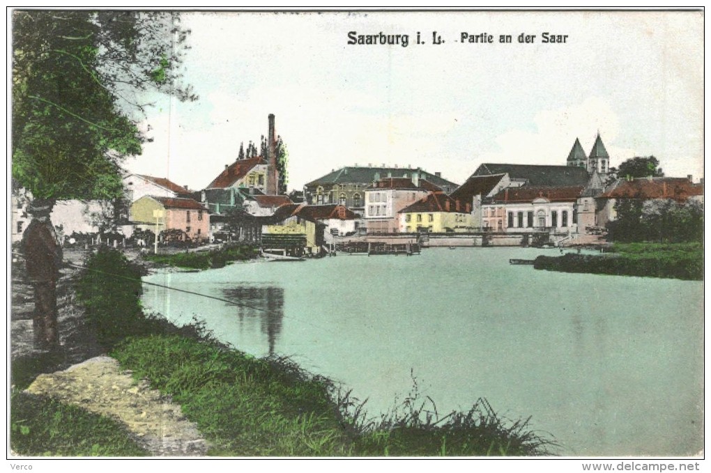 Carte Postale Ancienne de SARREBOURG-