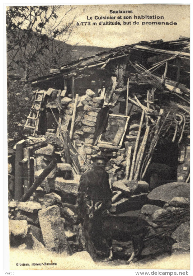 Carte Postale Ancienne de SAULXURES les BULGNEVILLE