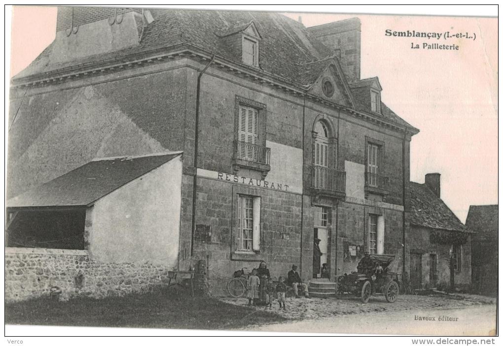 Carte Postale Ancienne de SEMBLANCAY