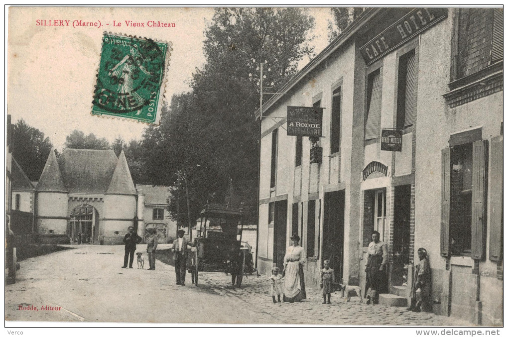Carte Postale Ancienne de SILLERY