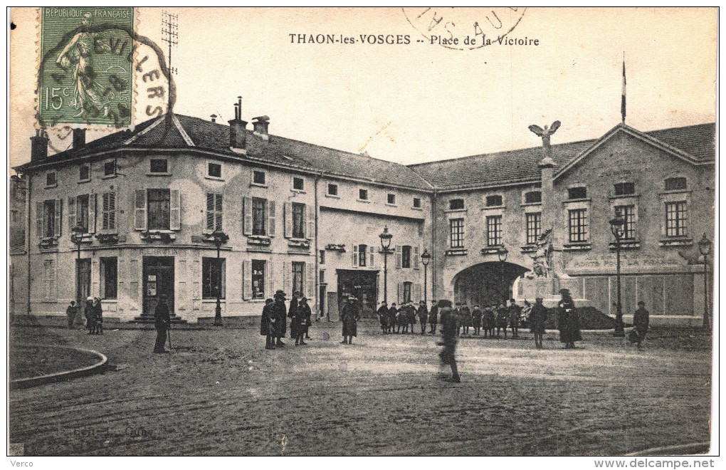 Carte Postale Ancienne de THAON les VOSGES
