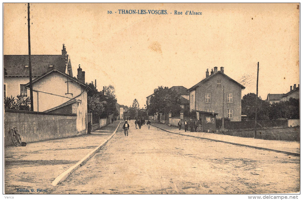 Carte Postale Ancienne de THAON les VOSGES