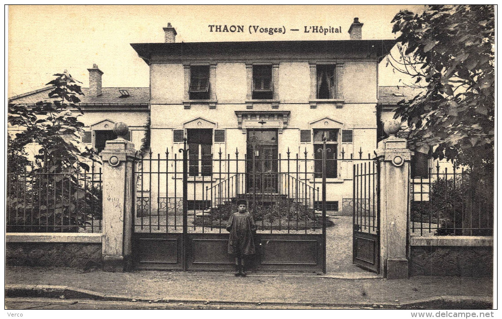 Carte Postale Ancienne de THAON les VOSGES