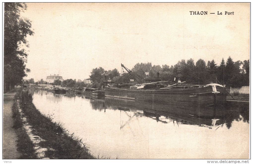 Carte Postale Ancienne de THAON les VOSGES