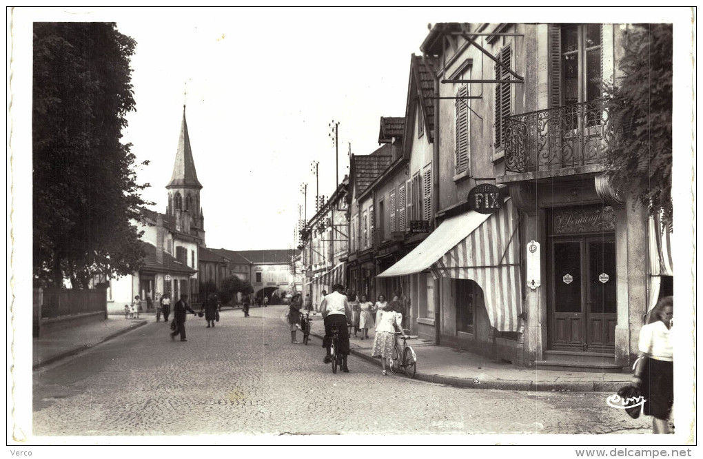 Carte Postale Ancienne de THAON les VOSGES