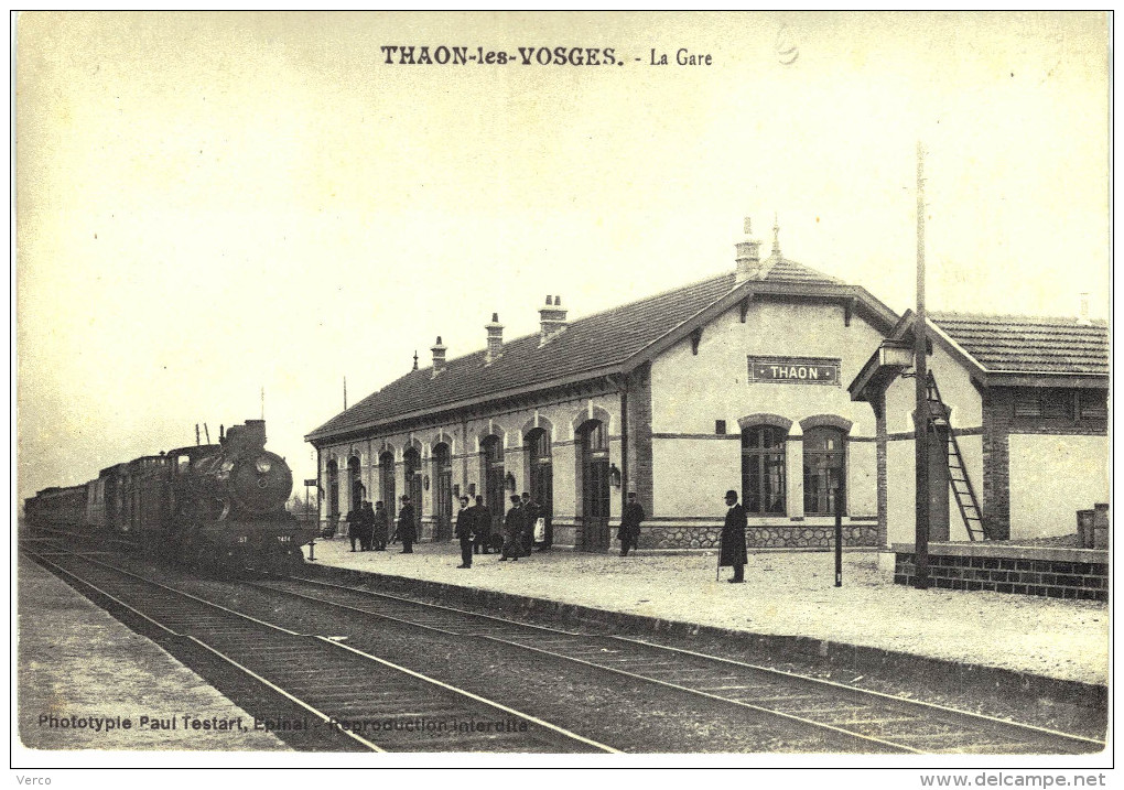 Carte Postale Ancienne de THAON les VOSGES