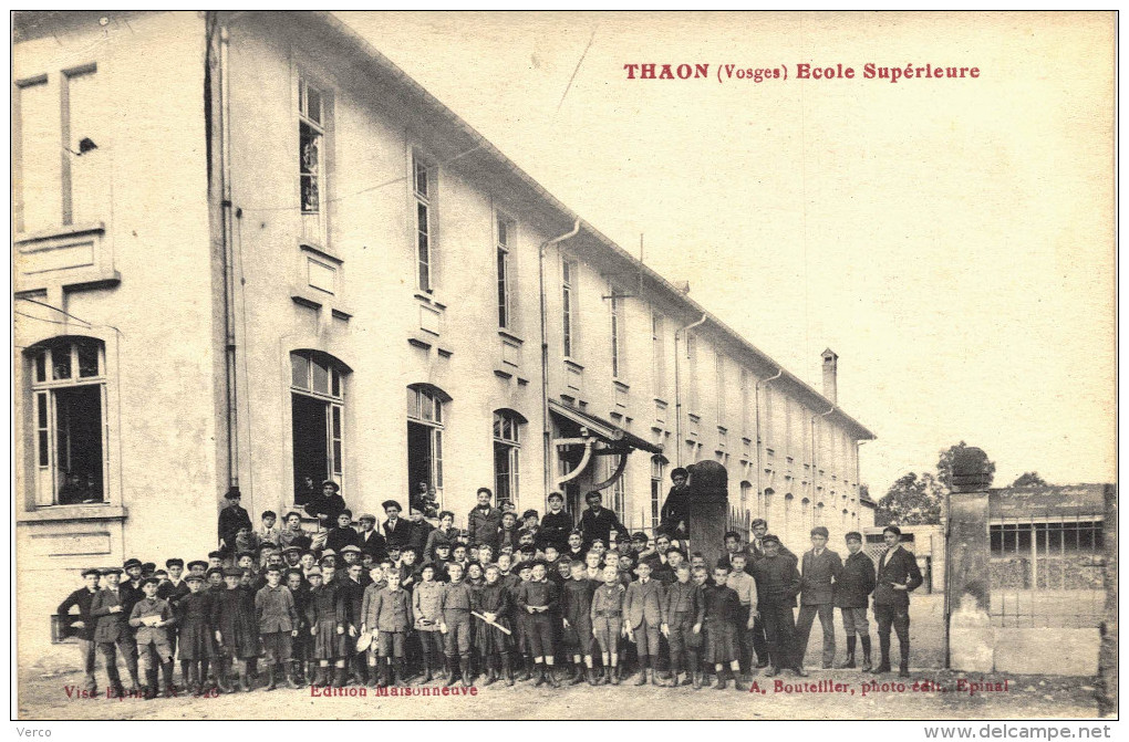 Carte Postale Ancienne de THAON les VOSGES