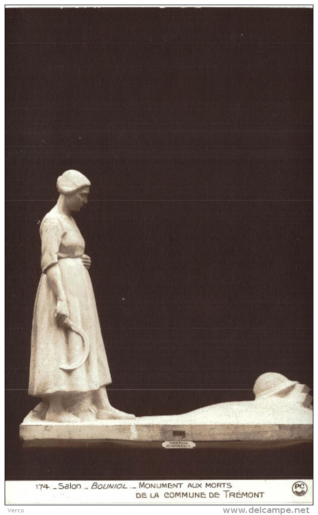 Carte Postale Ancienne de TREMONT sur SAULX