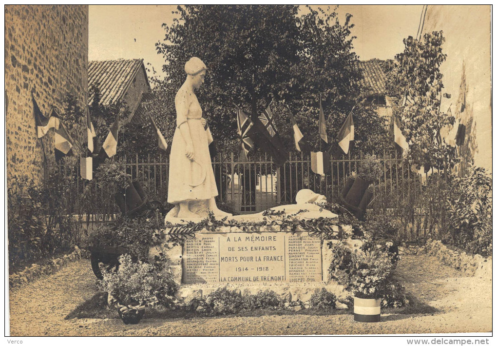 Carte Postale Ancienne de TREMONT sur SAULX