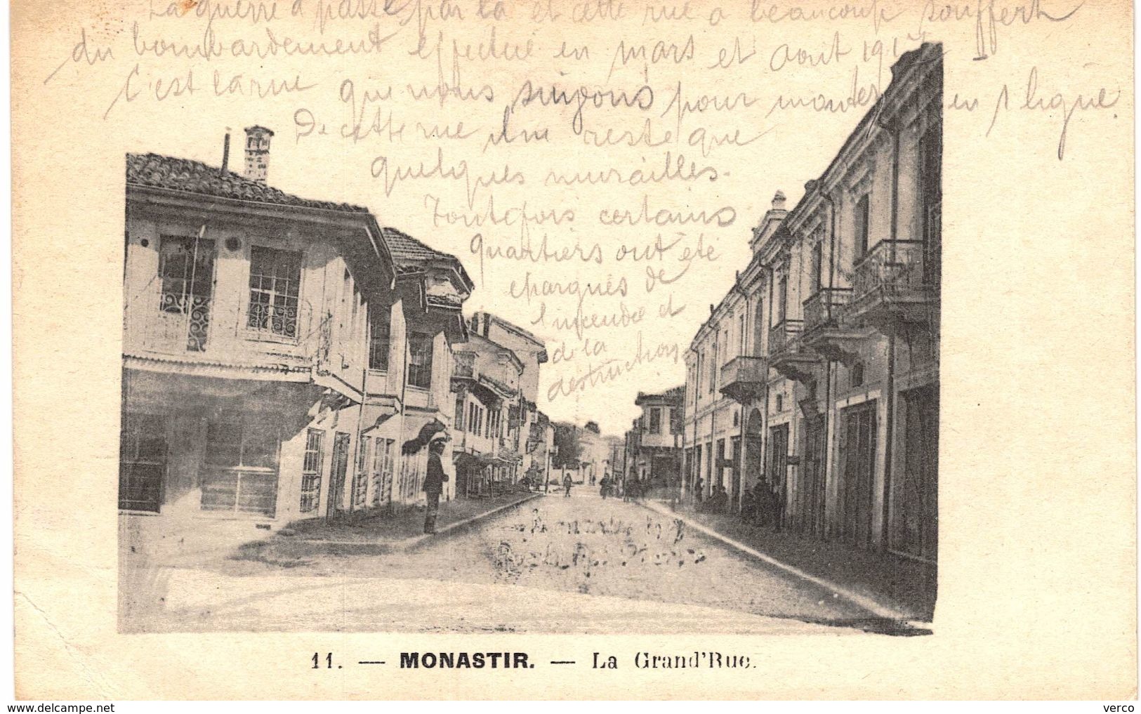 Carte postale ancienne de TURQUIE - MONASTIR