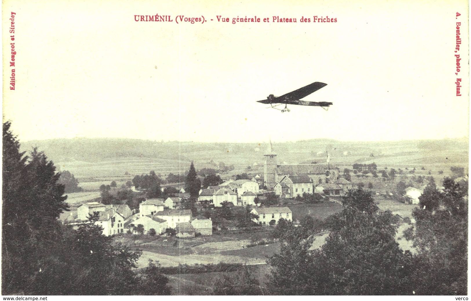 Carte postale ancienne de URIMENIL