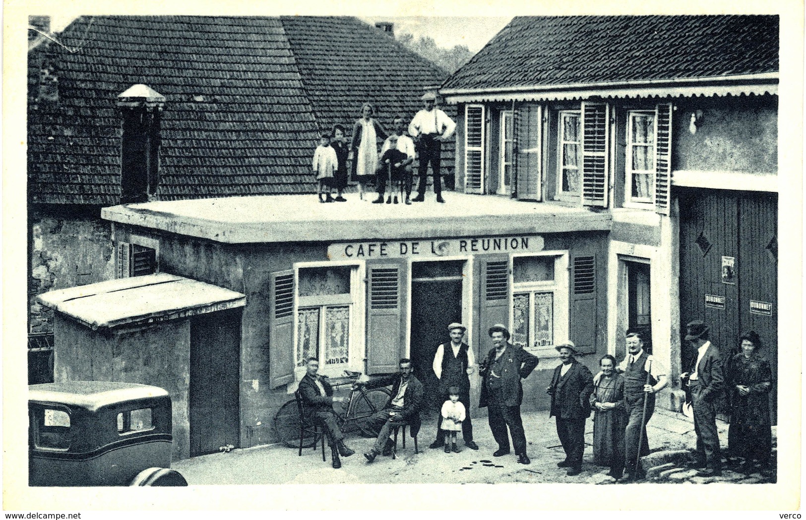 Carte Postale ancienne de VASPERVILLER - Café de la Réunion
