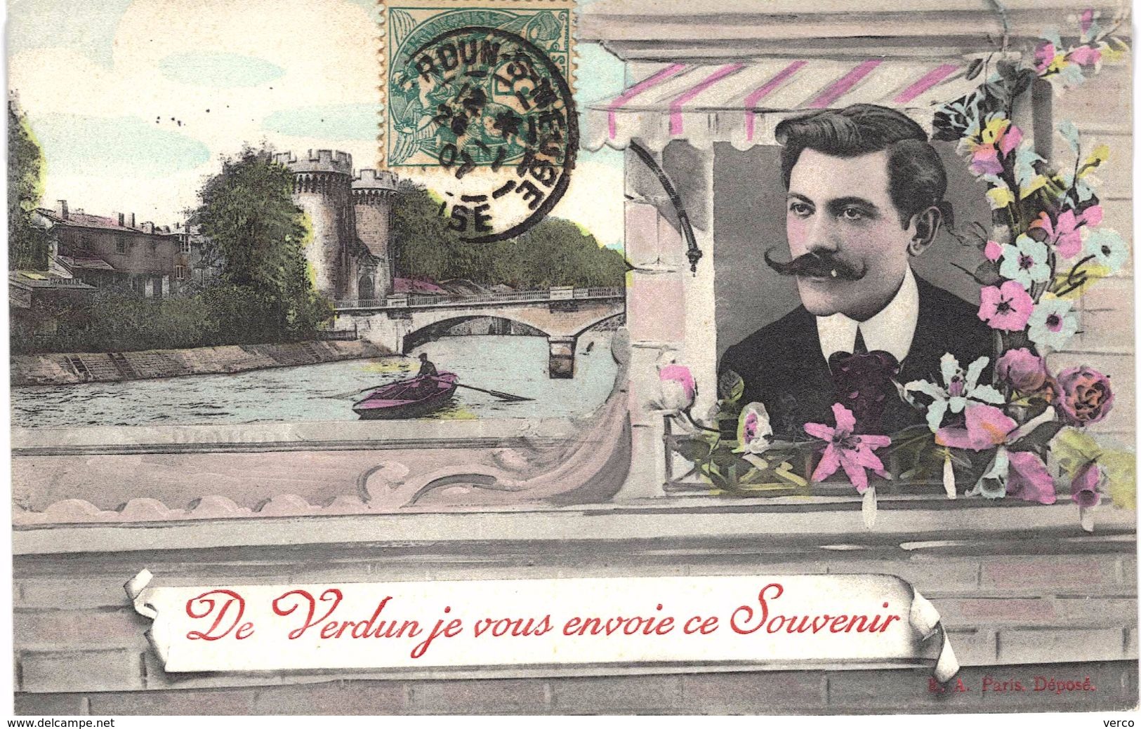 Carte postale ancienne de  VERDUN