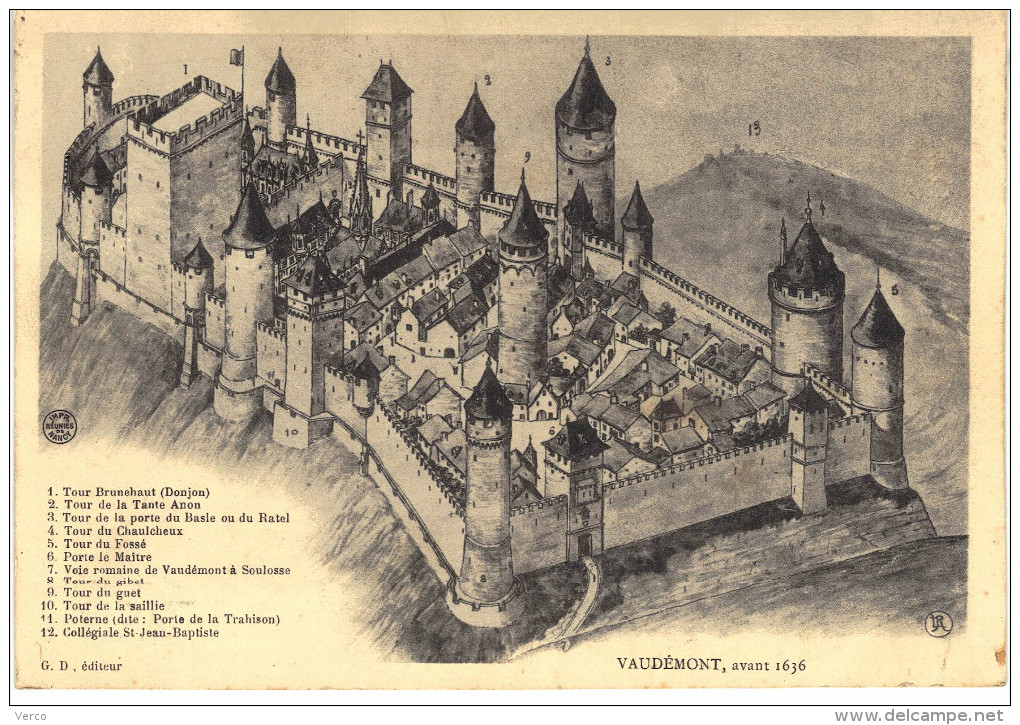 Carte Postale Ancienne de VEZELISE