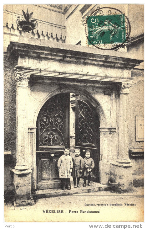 Carte Postale Ancienne de VEZELISE