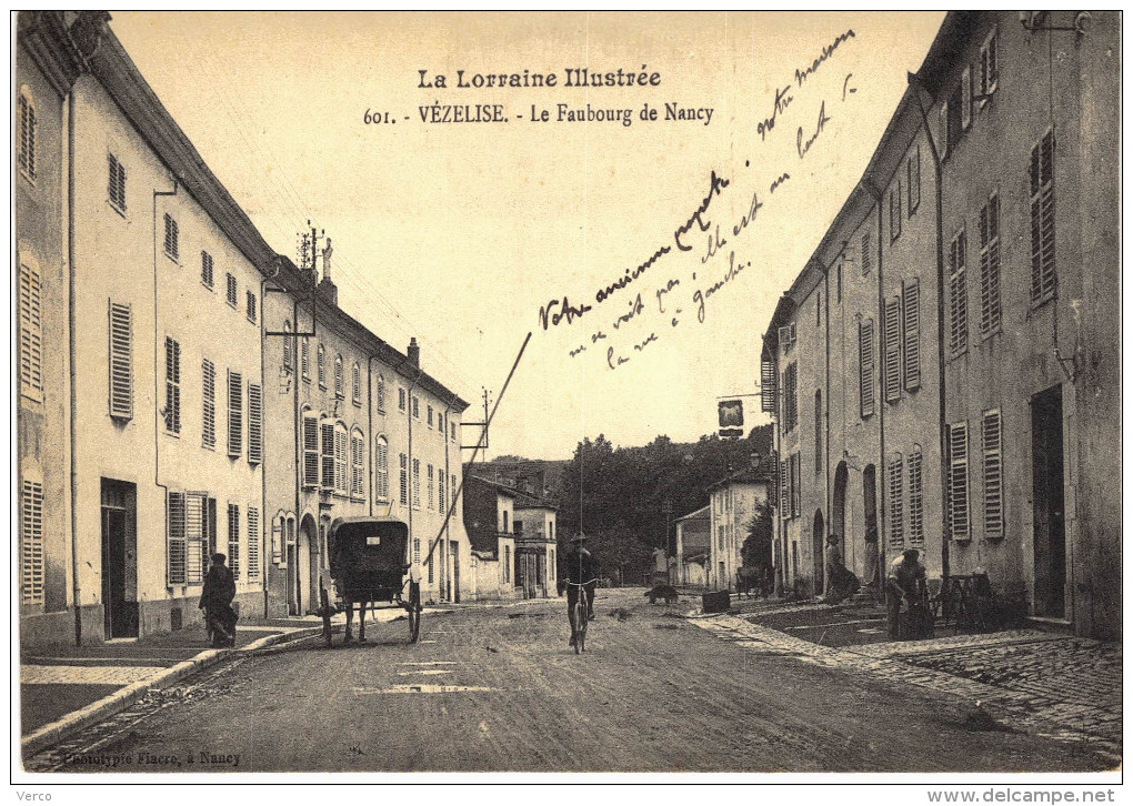 Carte Postale Ancienne de VEZELISE