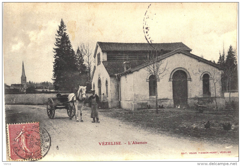 Carte Postale Ancienne de VEZELISE