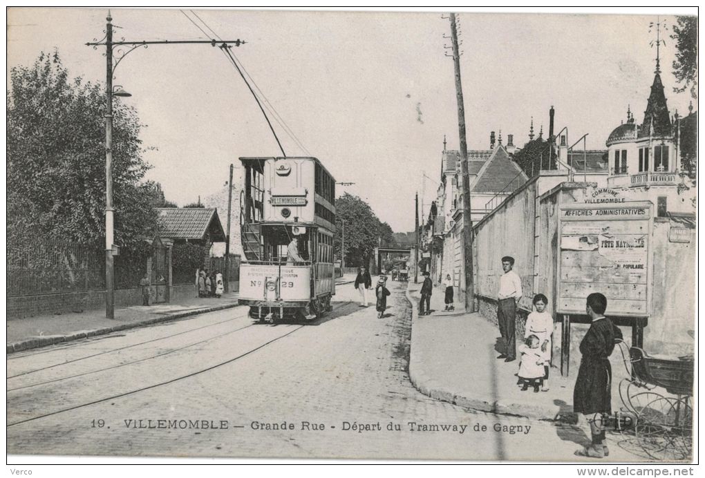 Carte Postale Ancienne de VILLEMOMBLE