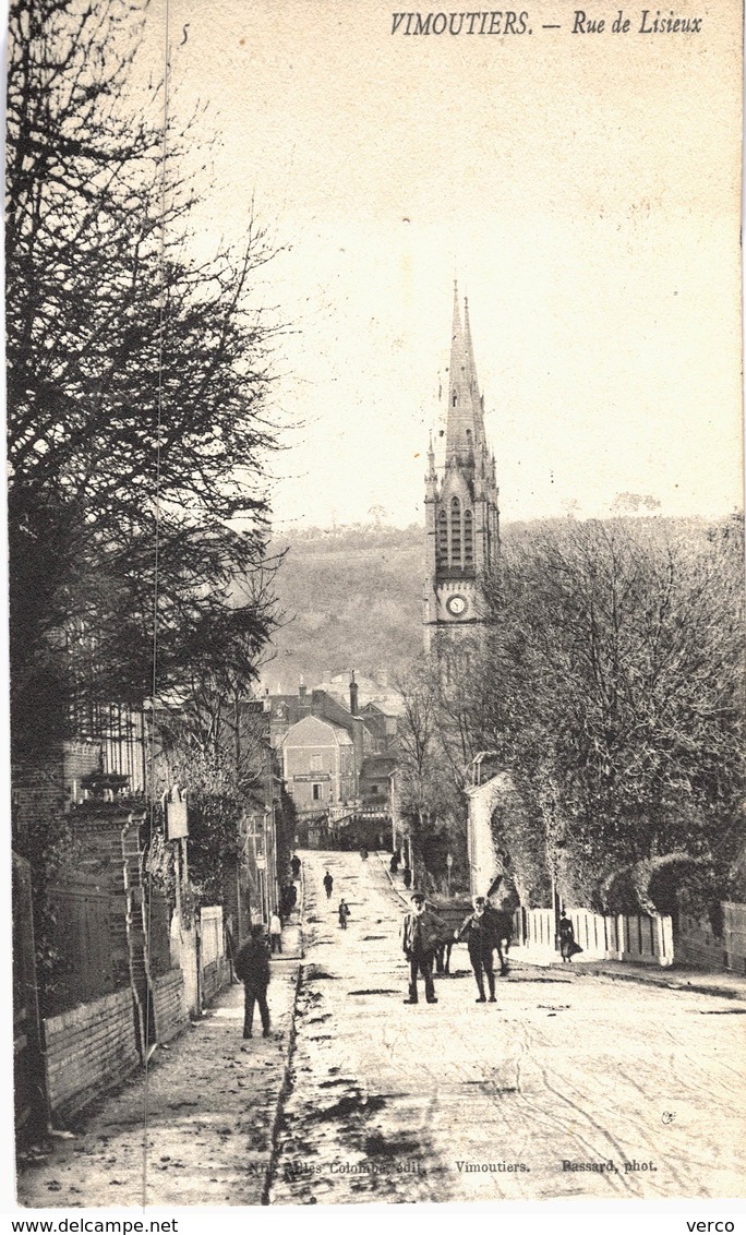 Carte Postale ancienne de VIMOUTIERS