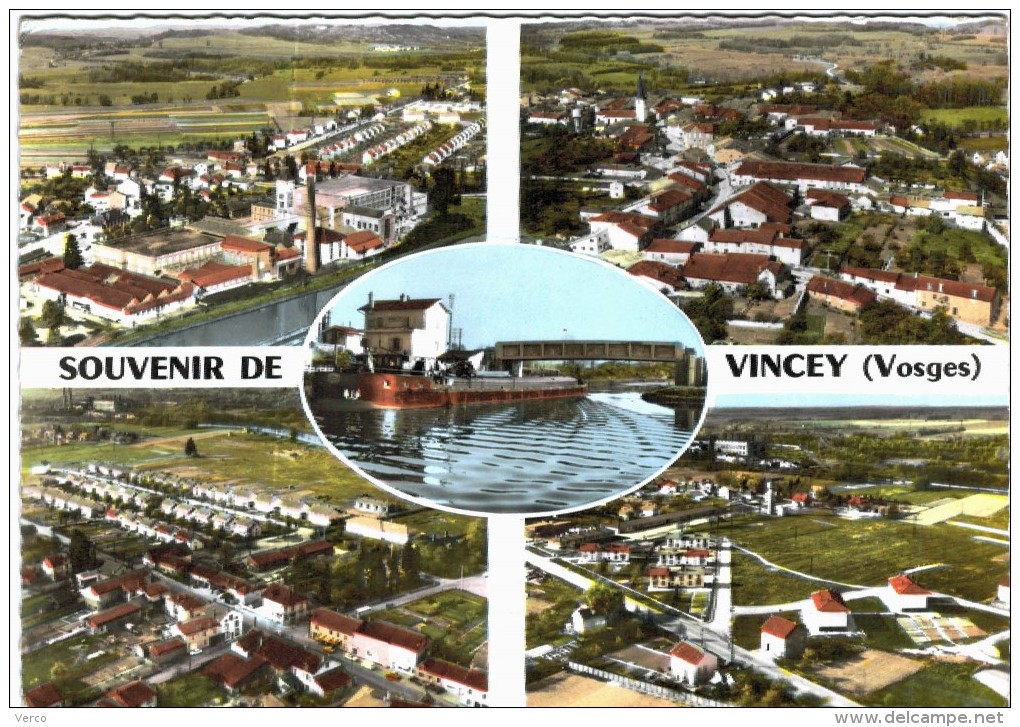 Carte Postale Ancienne de VINCEY