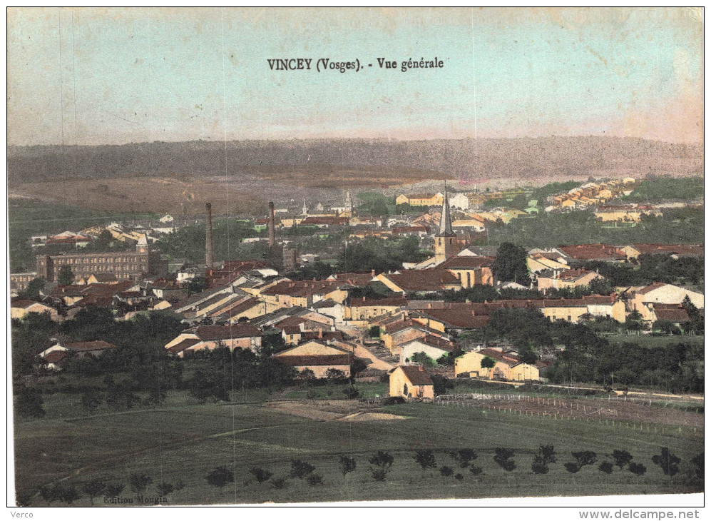 Carte Postale Ancienne de VINCEY