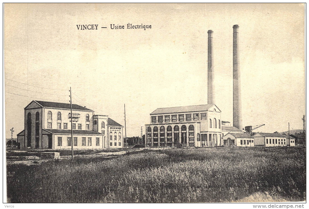 Carte Postale Ancienne de VINCEY