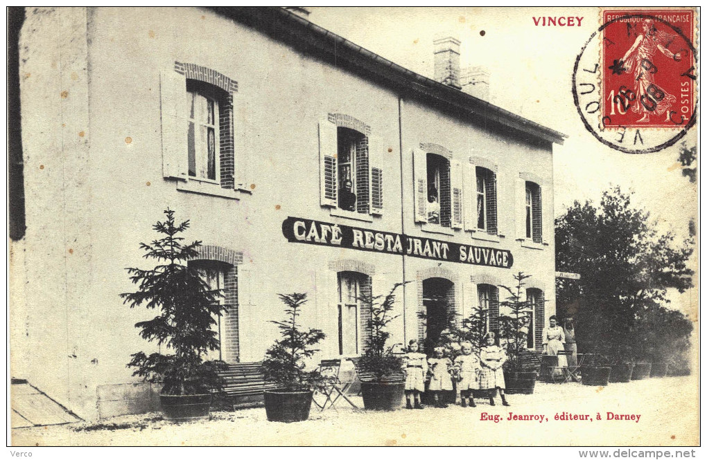 Carte Postale Ancienne de VINCEY