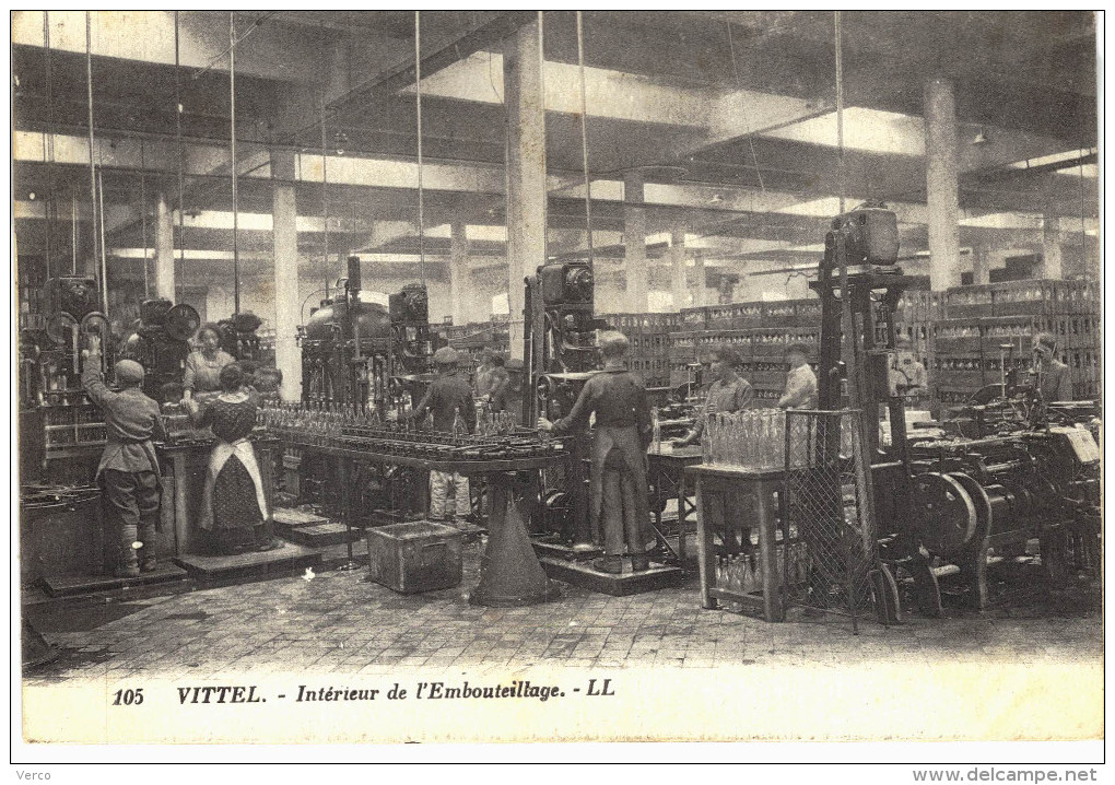 Carte Postale Ancienne de VITTEL