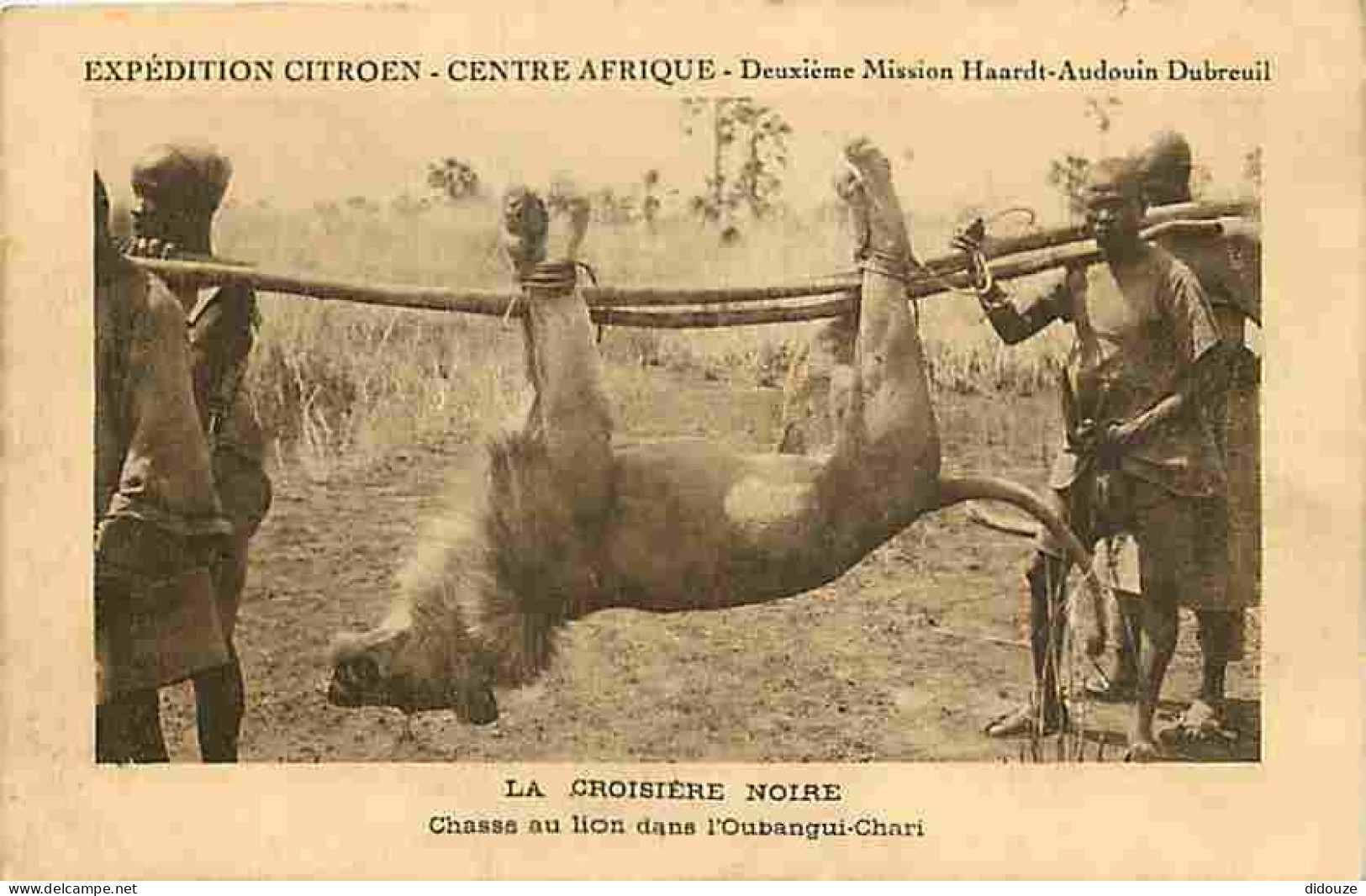 Carte Postale Ancienne - République Centrafricaine - Expédition Citroen - Centre Afrique - 2e Mission Haardt-Audouin-Dub