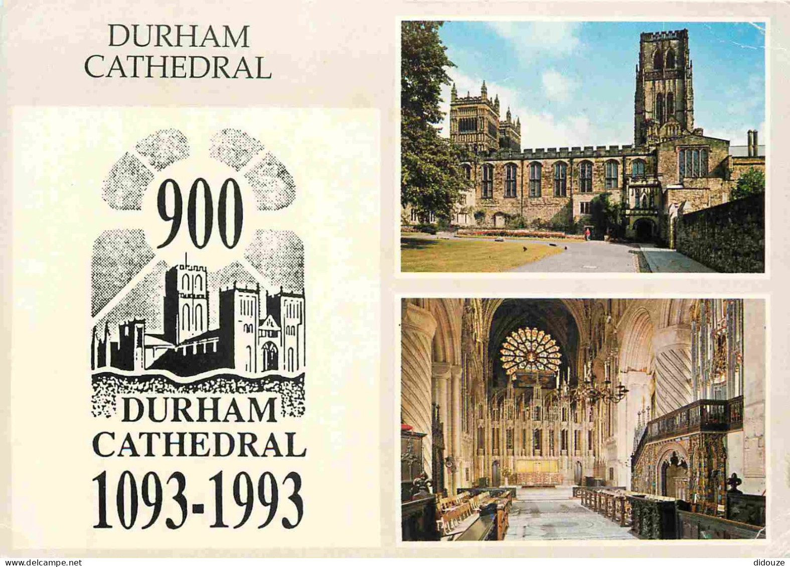 Carte Postale - Angleterre - Durham City - Cathedral - Cathédrale - Multivues - Durham - England - Royaume Uni - UK - Un