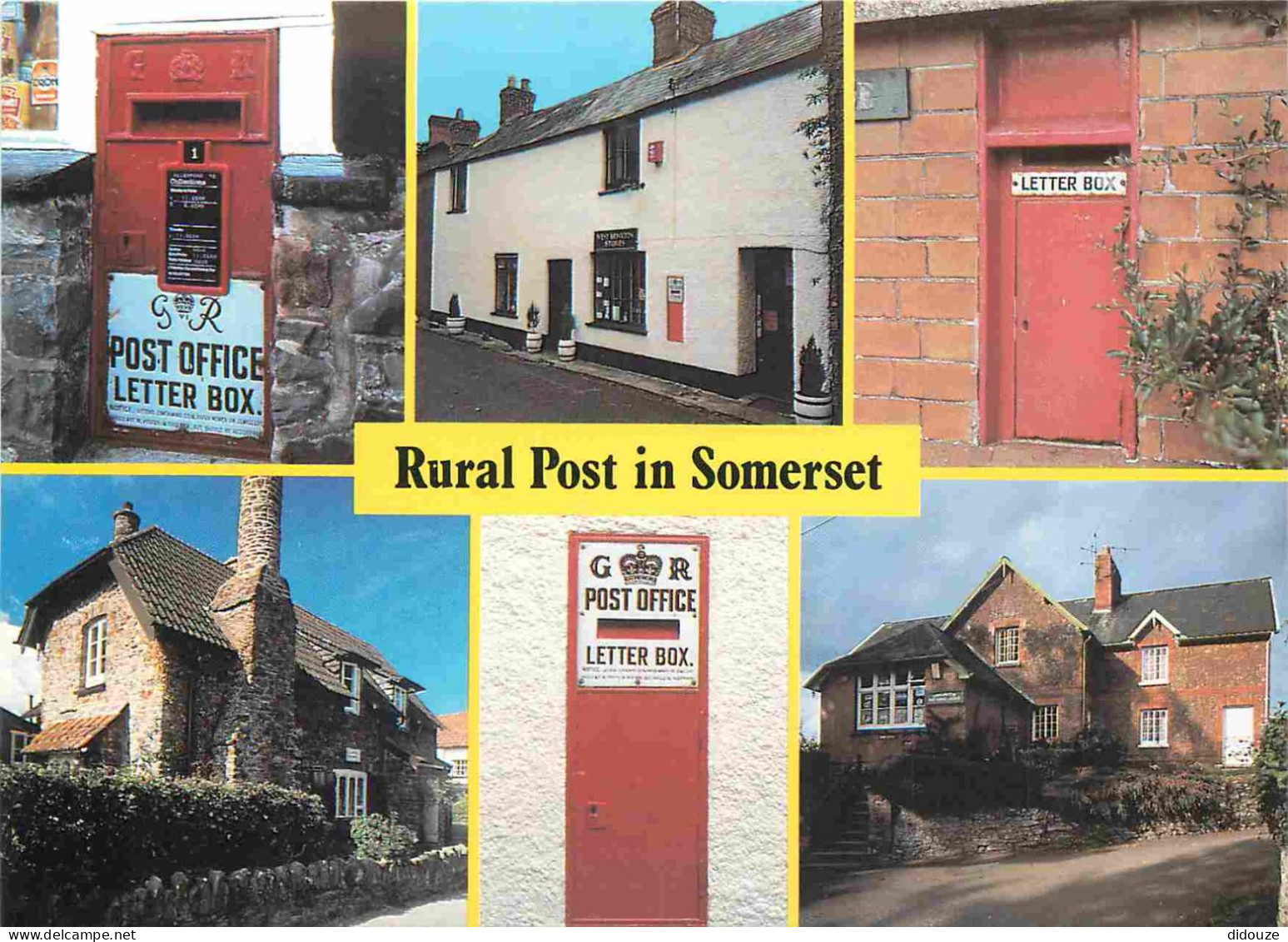 Carte Postale - Angleterre - Somerset - Rural Post - Multivues - Somerset - England - Royaume Uni - UK - United Kingdom