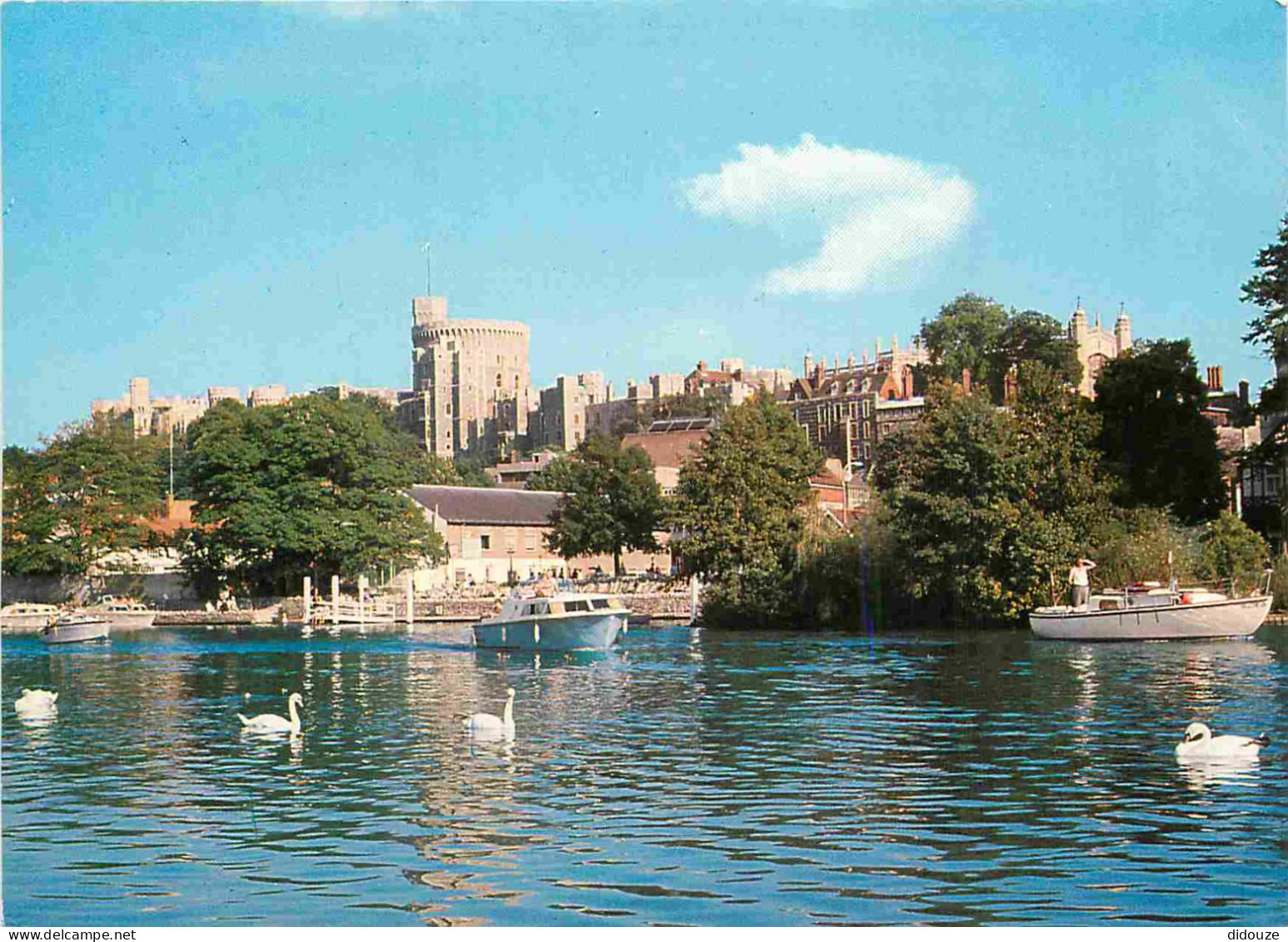 Carte Postale - Angleterre - Windsor Castle - Thames Windsor - Château de Windsor - Berkshire - England - Royaume Uni -