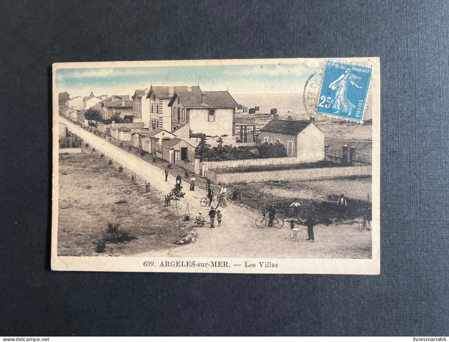 Carte postale. Argelès-sur-mer — Les Villas