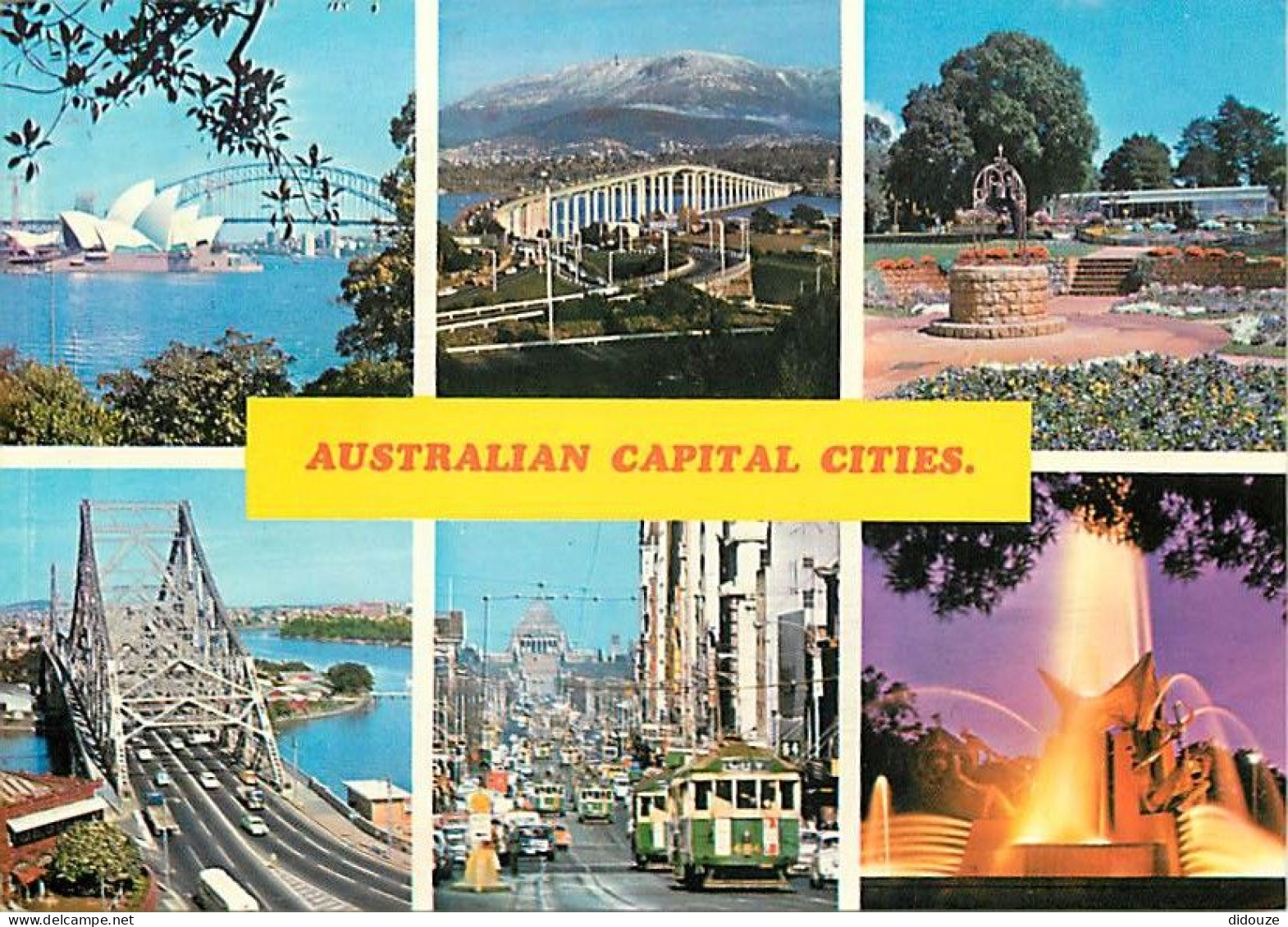 Carte Postale - Australie - Australia - Australian Capital Cities - Multivues - CPM - Voir Scans Recto-Verso - Poscard -