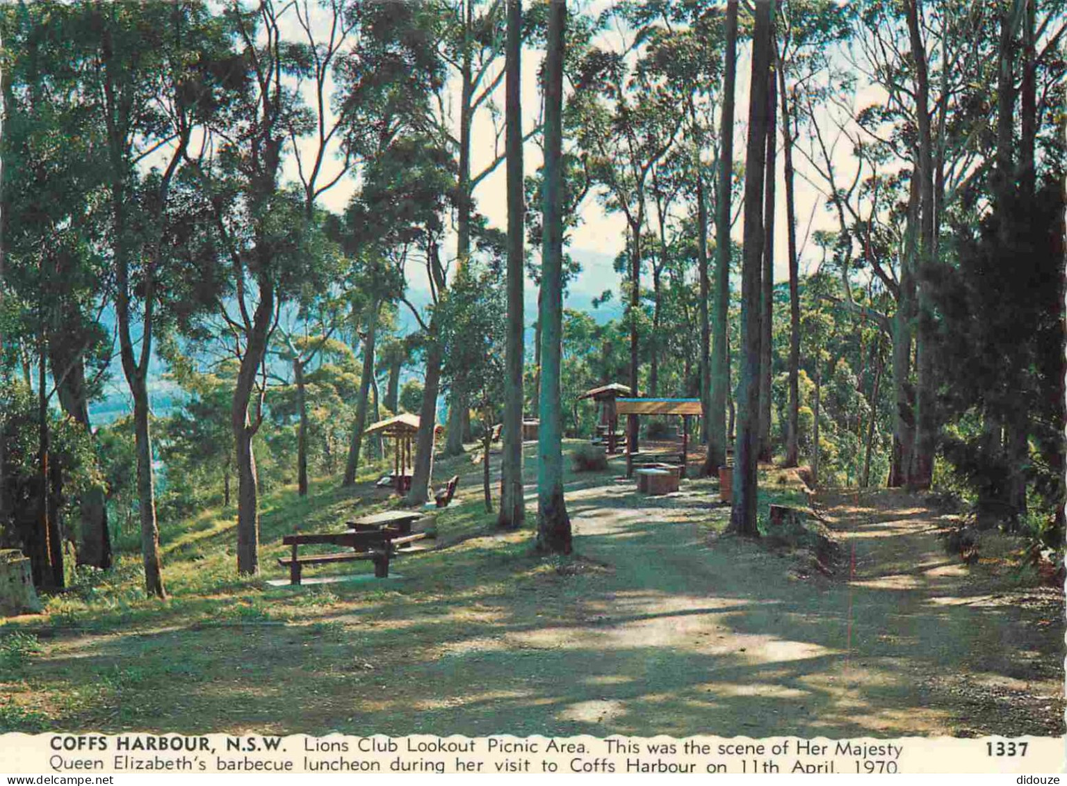 Carte Postale - Australie - Coffs Harbour - Lions Club Lookout Picnic Area - CPM - Voir Scans Recto-Verso - Poscard - Ca