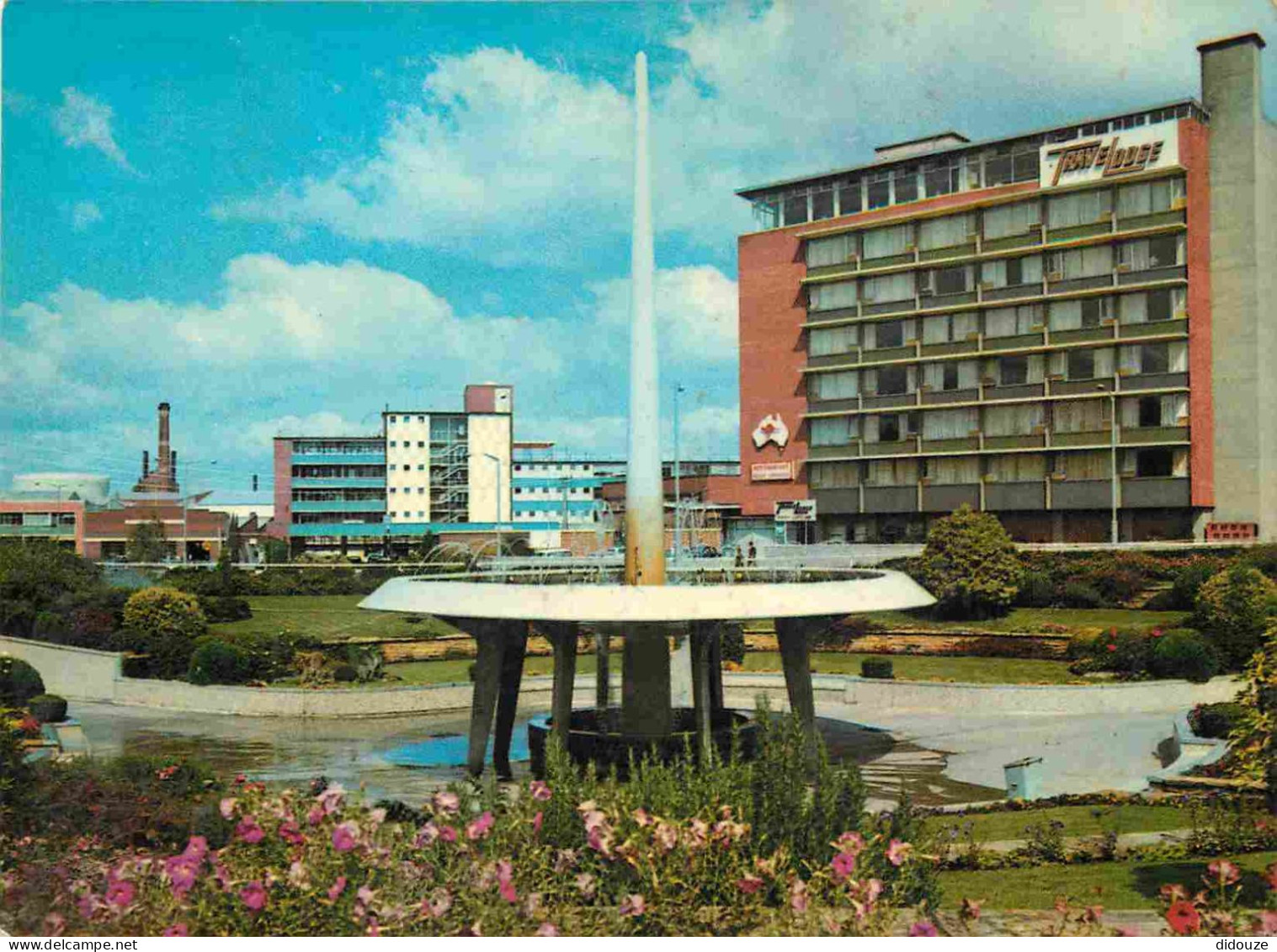 Carte Postale - Australie - Launceston - Civic Fountain Hobart Tasmania - immeubles architecture - CPM - Voir Scans Rect