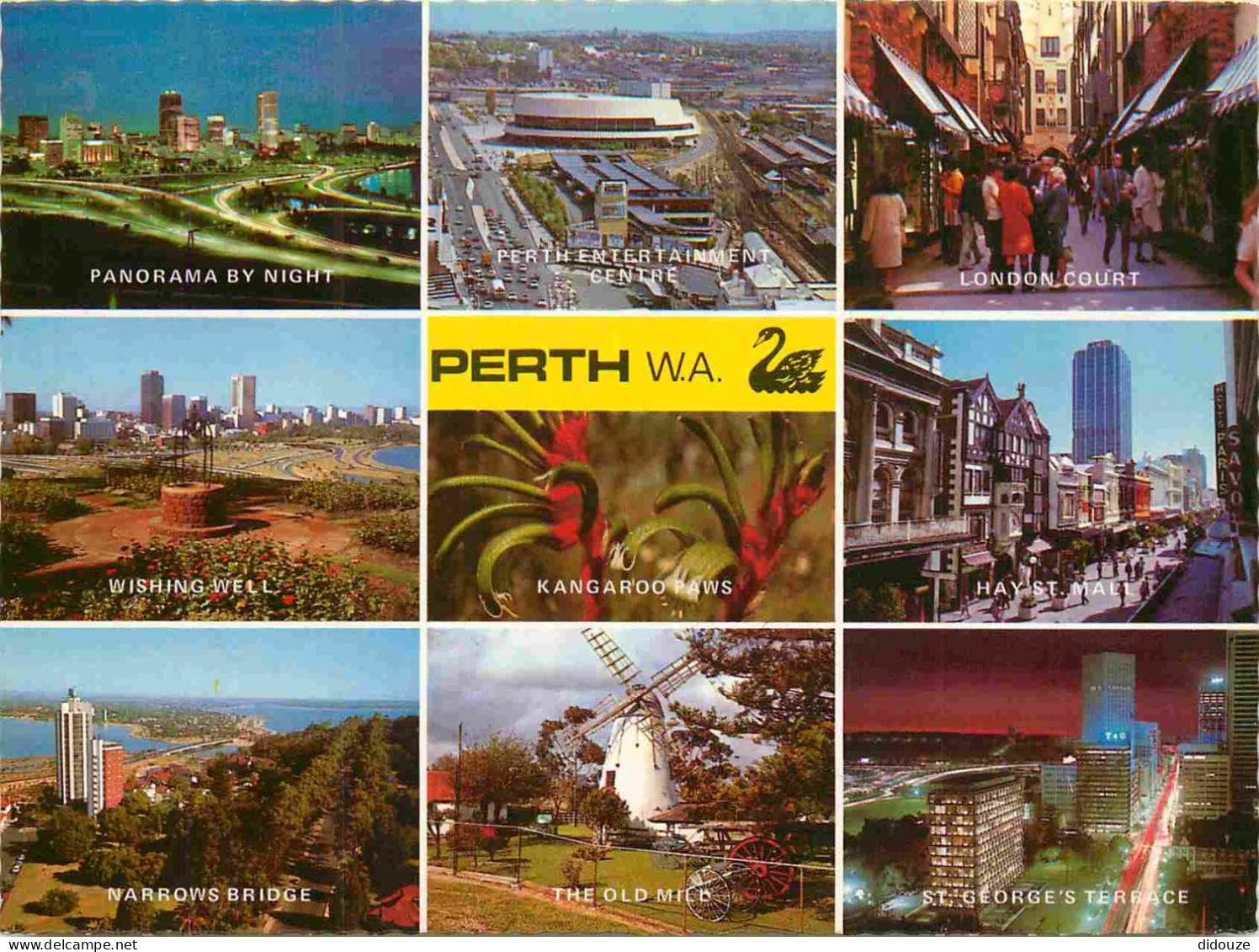 Carte Postale - Australie - Perth - Multivues - CPM - Voir Scans Recto-Verso - Poscard - Carta Postal -  Postkarte