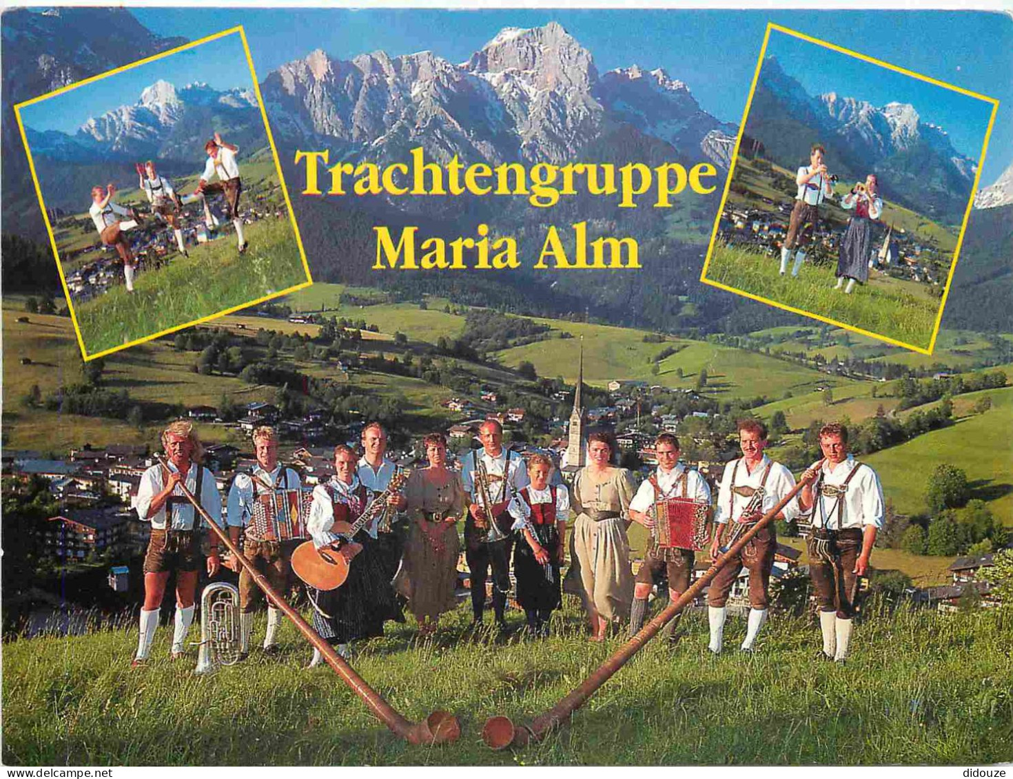 Carte Postale - Autriche - Maria Alm - Trachtengruppe - Multivues -  salzburgerland ein kleines paradies - Folklore Scèn